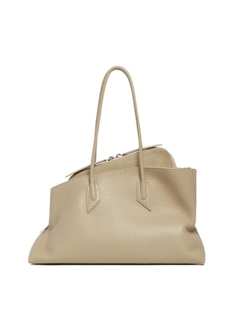 Borsa La Passeggiata in pelle in beige The Attico - donna THE ATTICO | 250WAH00054LBT117AA852